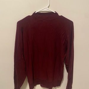 NWT wine-colored sweater